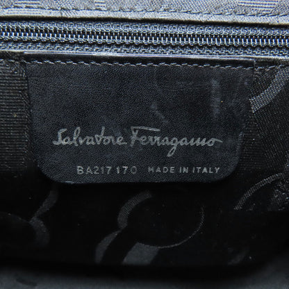 Salvatore Ferragamo Vala Hardware Shoulder Bag Leather Ladies [Used]