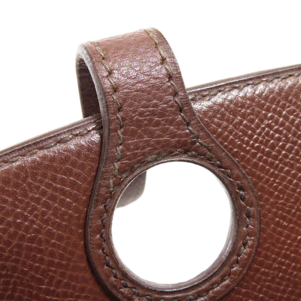 HERMES Dalvi GoldHardware Handbag Courchevel Ladies [Used]