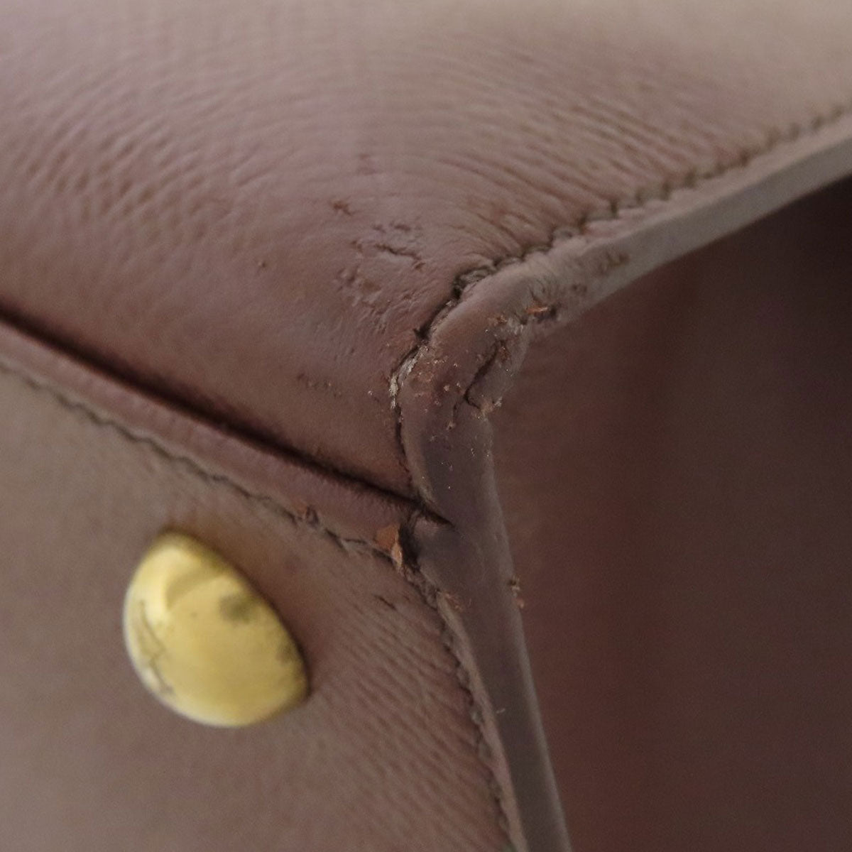 HERMES Dalvi GoldHardware Handbag Courchevel Ladies [Used]