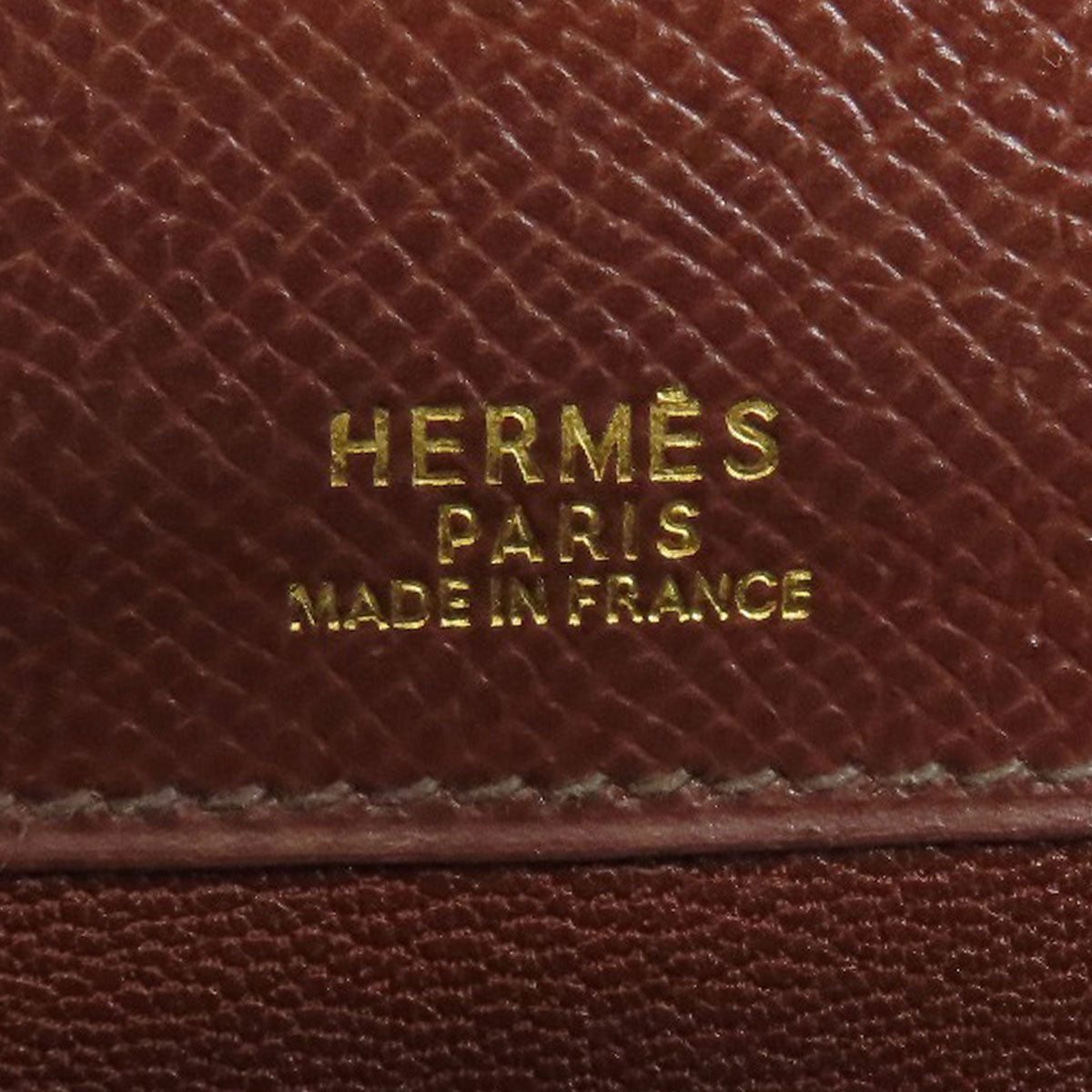 HERMES Dalvi GoldHardware Handbag Courchevel Ladies [Used]