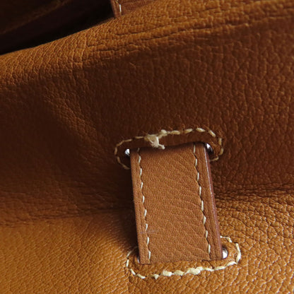 HERMES Birkin 35 GoldHardware Handbag Courchevel Ladies [Used]