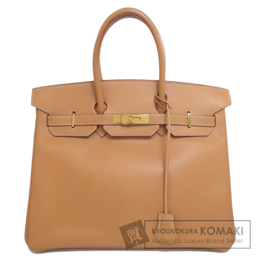 HERMES Birkin 35 GoldHardware Handbag Courchevel Ladies [Used]