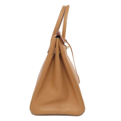 HERMES Birkin 35 GoldHardware Handbag Courchevel Ladies [Used]