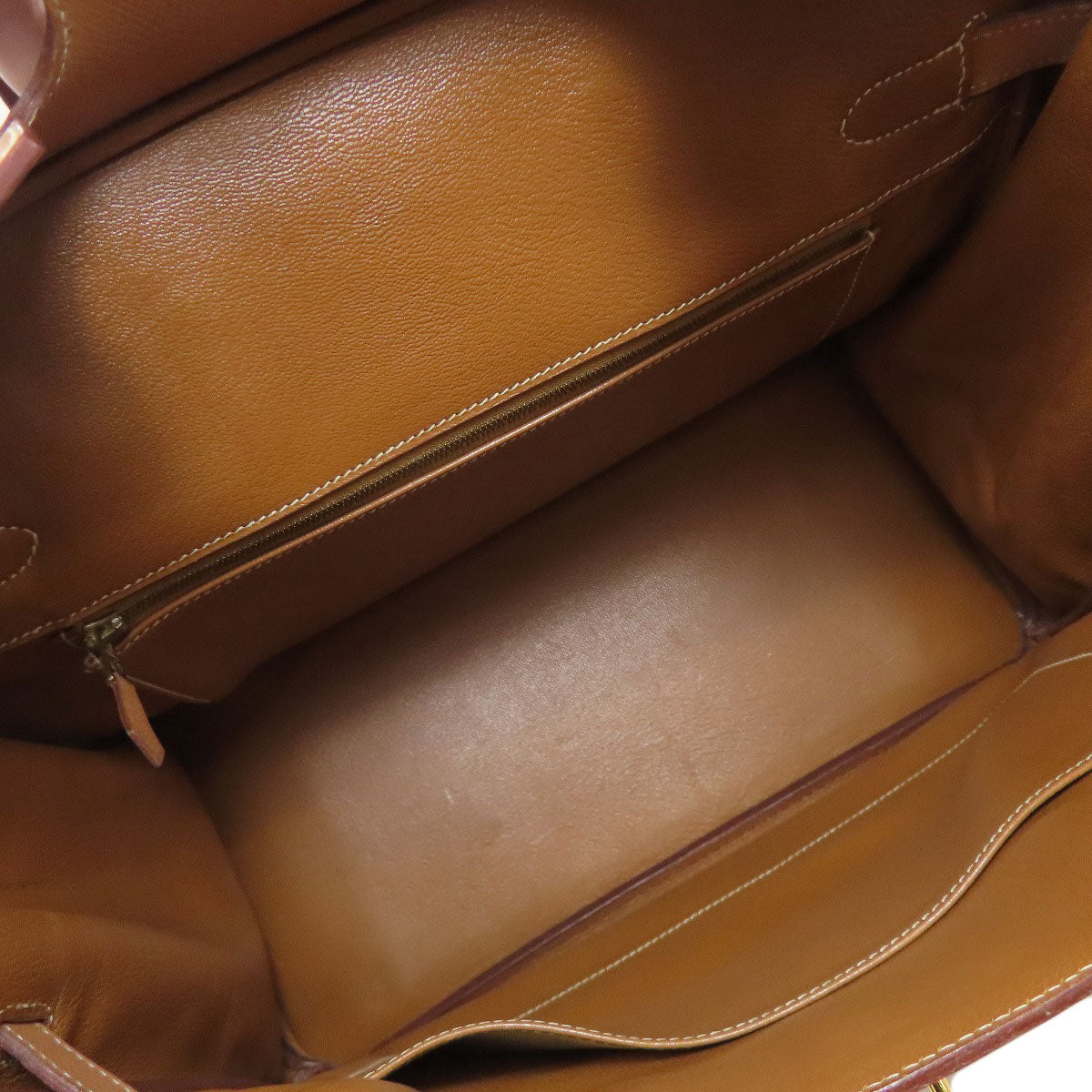 HERMES Birkin 35 GoldHardware Handbag Courchevel Ladies [Used]