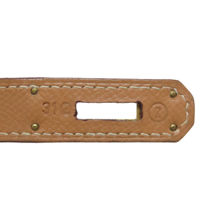 HERMES Birkin 35 GoldHardware Handbag Courchevel Ladies [Used]