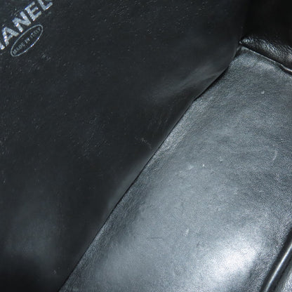 CHANEL Medallion SilverHardware Tote Bag Grained Calfskin Skin Ladies [Used]