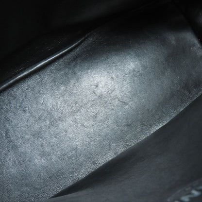 CHANEL Medallion SilverHardware Tote Bag Grained Calfskin Skin Ladies [Used]