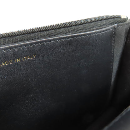 CHANEL Chain Wallet COCO Mark GoldHardware Long wallet (with coin pocket) Tweed Ladies [Used]