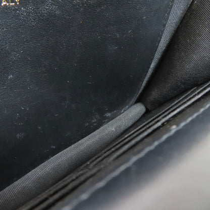 CHANEL Chain Wallet COCO Mark GoldHardware Long wallet (with coin pocket) Tweed Ladies [Used]