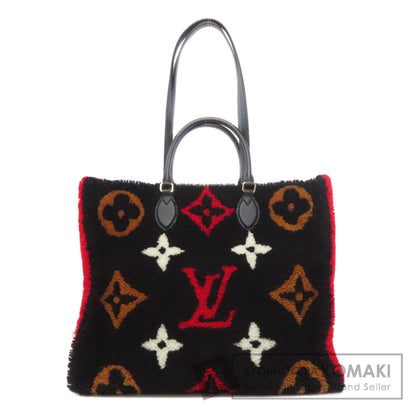 LOUIS VUITTON M55421 Monogram Teddy On the Go GM Tote Bag Shearing Ladies [Used]
