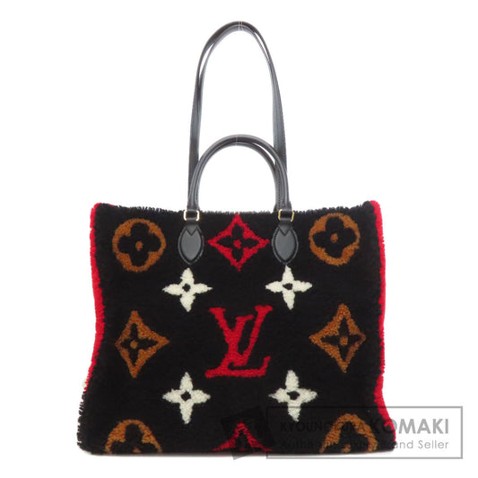 LOUIS VUITTON M55421 Monogram Teddy On the Go GM Tote Bag Shearing Ladies [Used]