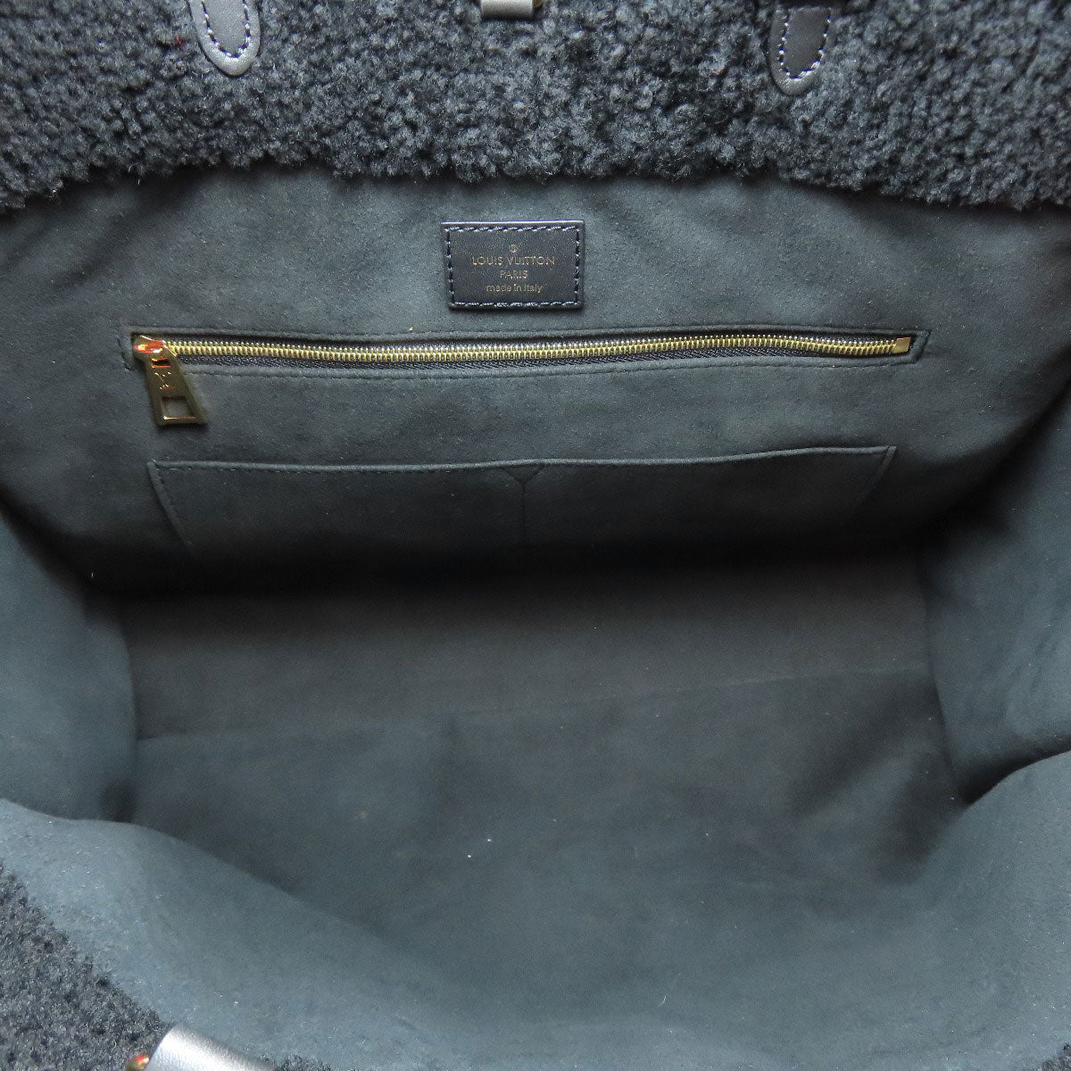 LOUIS VUITTON M55421 Monogram Teddy On the Go GM Tote Bag Shearing Ladies [Used]