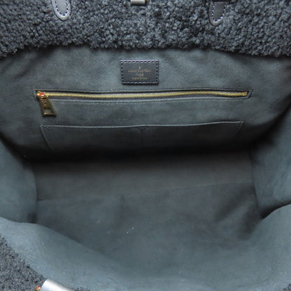 LOUIS VUITTON M55421 Monogram Teddy On the Go GM Tote Bag Shearing Ladies [Used]