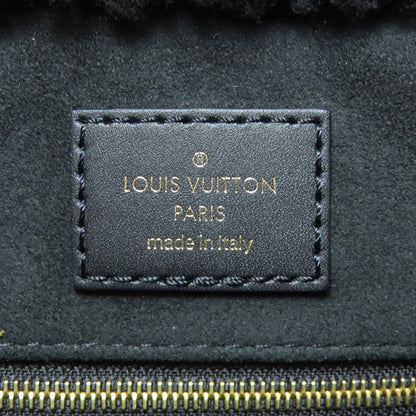 LOUIS VUITTON M55421 Monogram Teddy On the Go GM Tote Bag Shearing Ladies [Used]