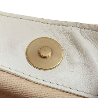 CHANEL COCO Mark GoldHardware Handbag Canvas CalfLadies [Used]