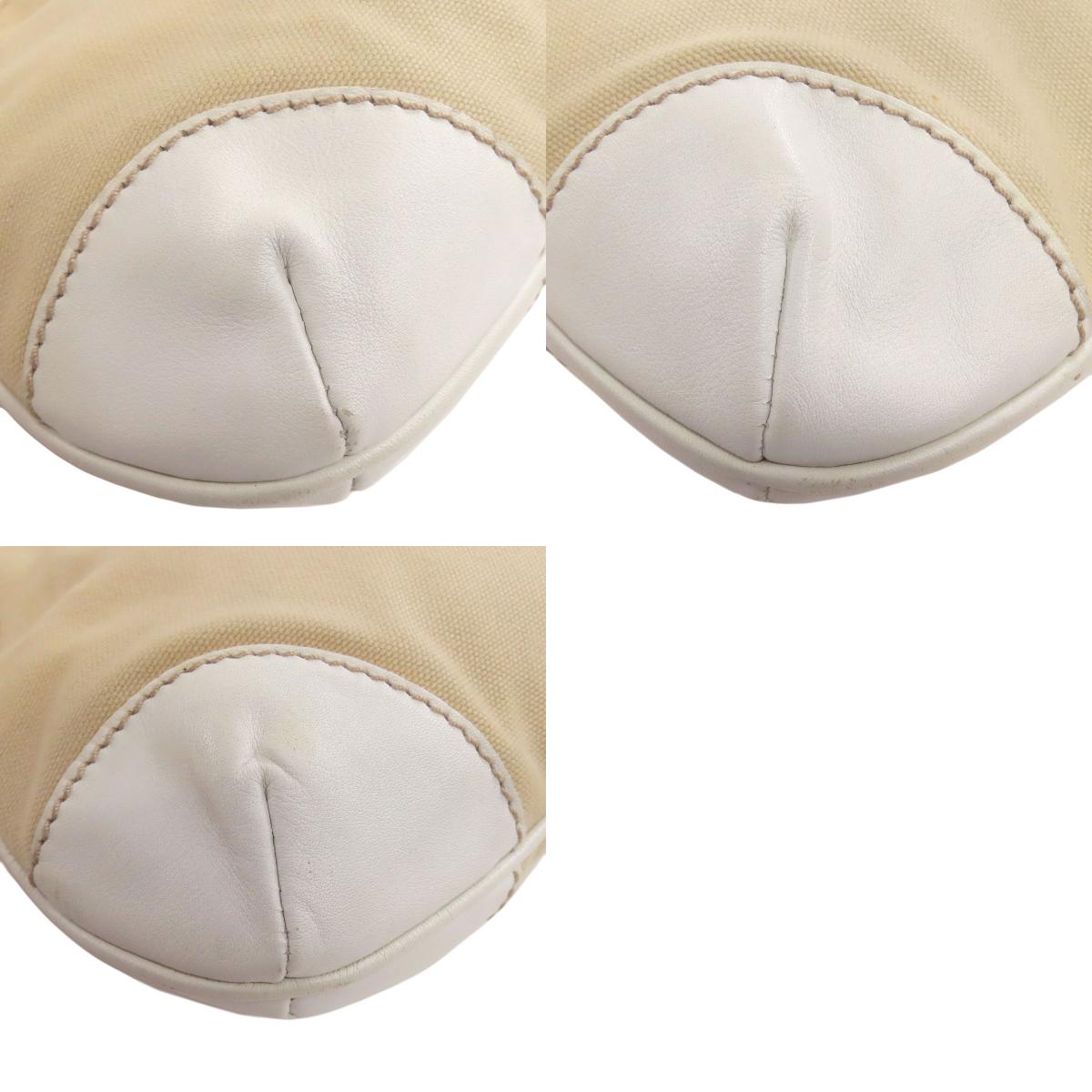 CHANEL COCO Mark GoldHardware Handbag Canvas CalfLadies [Used]