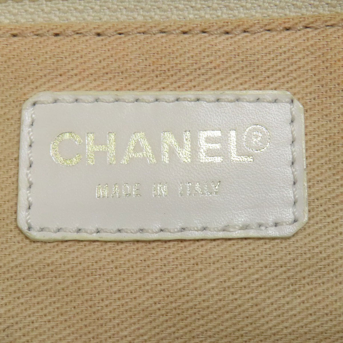 CHANEL COCO Mark GoldHardware Handbag Canvas CalfLadies [Used]