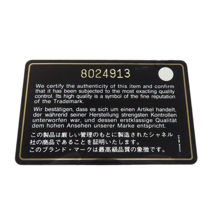 CHANEL COCO Mark GoldHardware Handbag Canvas CalfLadies [Used]