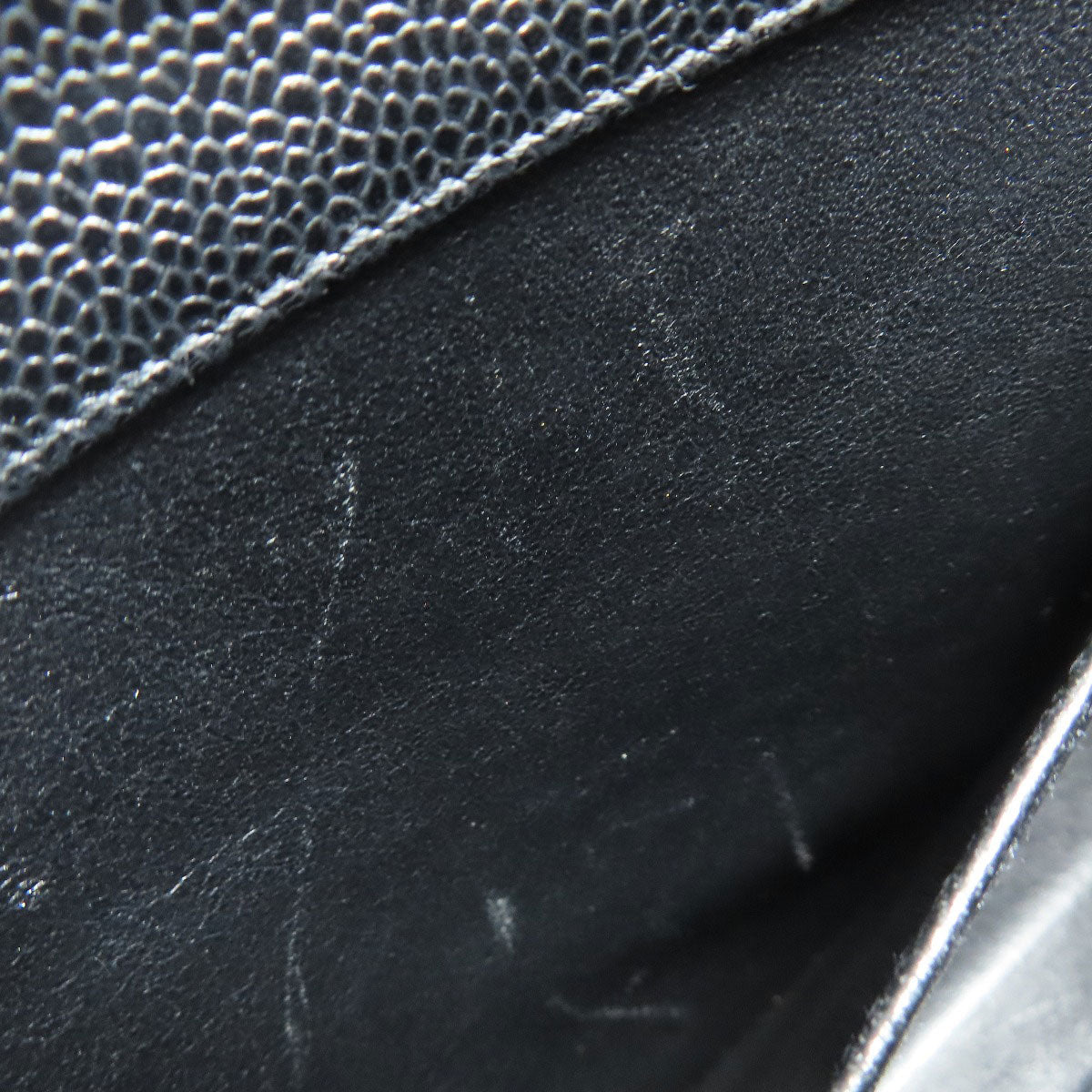 CHANEL COCO Mark GoldHardware Tote Bag Grained Calfskin Skin Ladies [Used]