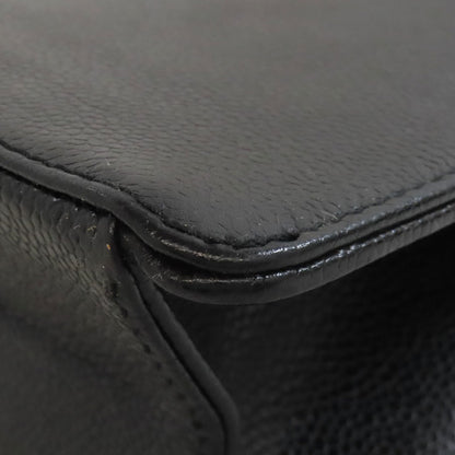 CHANEL COCO Mark GoldHardware Tote Bag Grained Calfskin Skin Ladies [Used]