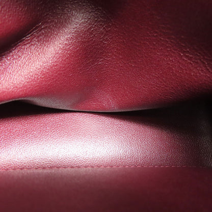 CHANEL Double flap Matelasse Gold Hardware Shoulder Bag Grained Calfskin Skin Ladies [Used]