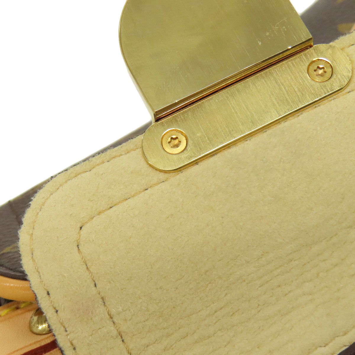 LOUIS VUITTON M40027 Hudson Handbag Monogram canvas Ladies [Used]