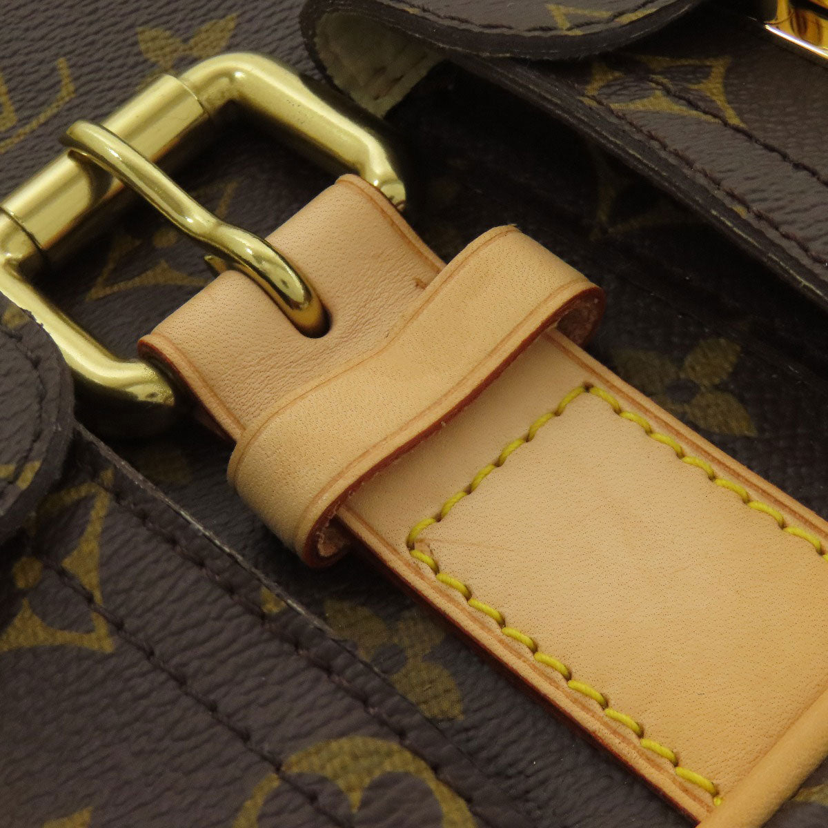 LOUIS VUITTON M40027 Hudson Handbag Monogram canvas Ladies [Used]