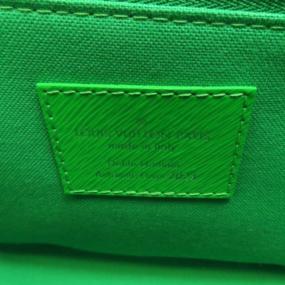 LOUIS VUITTON M23173 Monceau Distorted Handbag Epi Leather Ladies [Used]