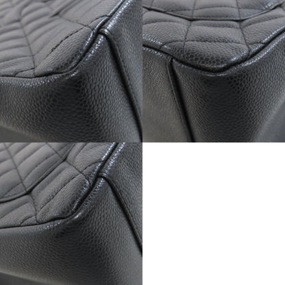 CHANEL GTS Chain Tote COCO Mark GoldHardware Tote Bag Grained Calfskin Skin Ladies [Used]