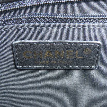 CHANEL GTS Chain Tote COCO Mark GoldHardware Tote Bag Grained Calfskin Skin Ladies [Used]