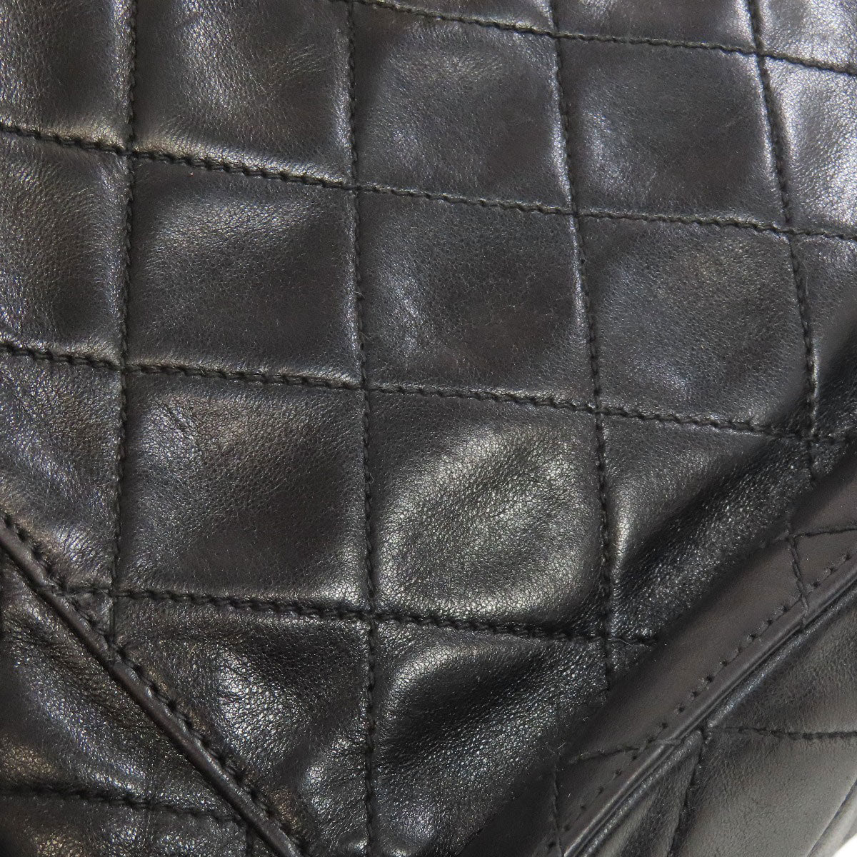 CHANEL Matelasse COCO Mark GoldHardware Shoulder Bag Lambskin Ladies [Used]