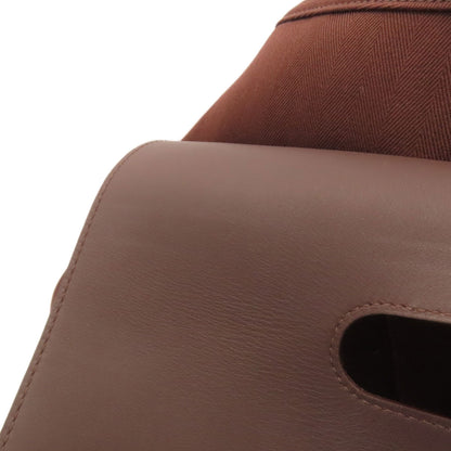 HERMES Valparaiso MM Handbag Canvas LeatherLadies [Used]