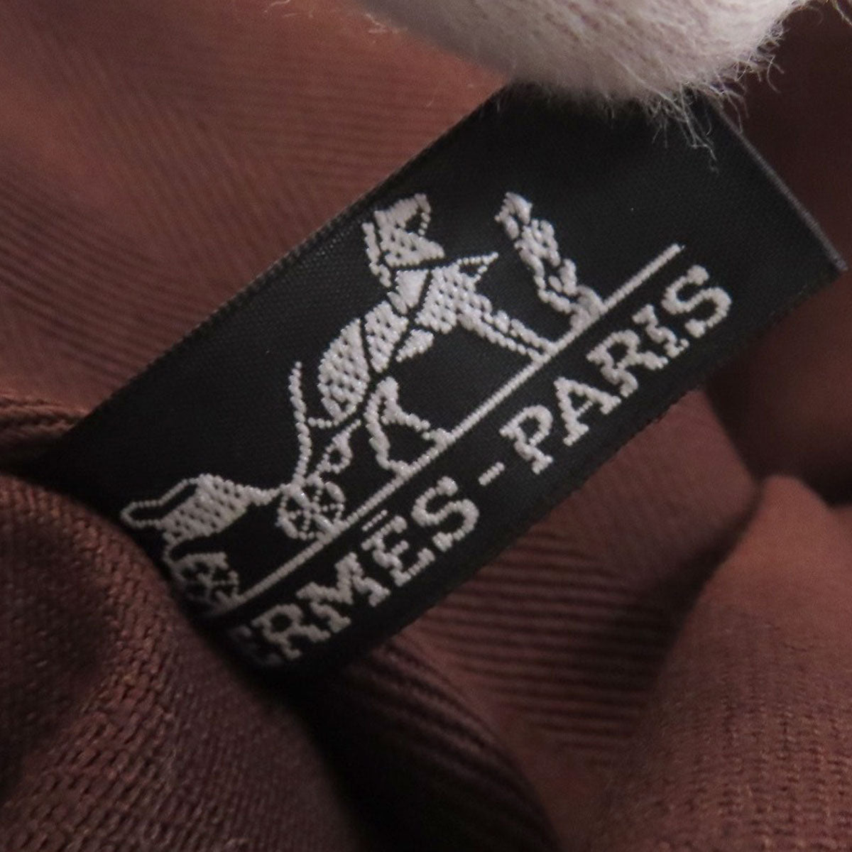 HERMES Valparaiso MM Handbag Canvas LeatherLadies [Used]