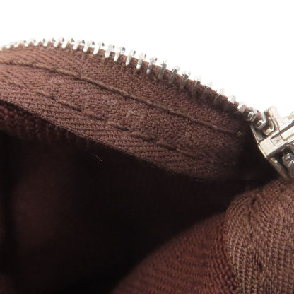 HERMES Valparaiso MM Handbag Canvas LeatherLadies [Used]