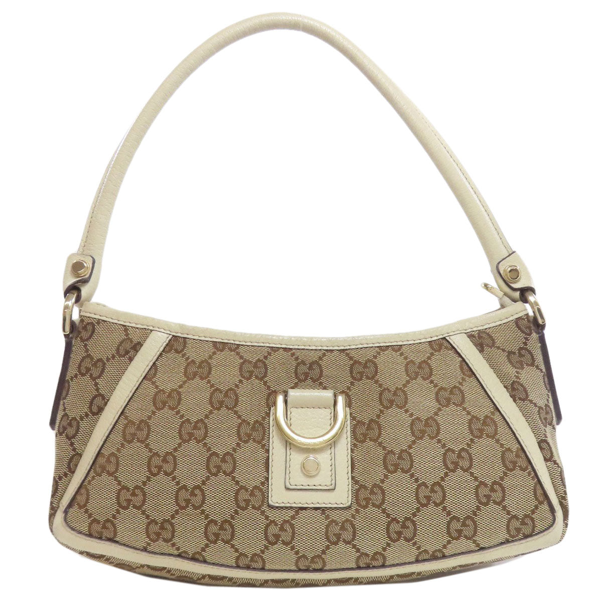 GUCCI 130989 Semi-Shoulder Bag one belt Shoulder Bag Canvas LeatherLadies [Used]