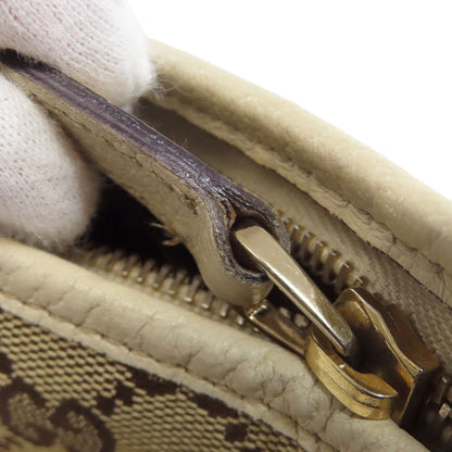 GUCCI 130989 Semi-Shoulder Bag one belt Shoulder Bag Canvas LeatherLadies [Used]