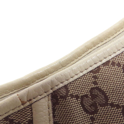 GUCCI 130989 Semi-Shoulder Bag one belt Shoulder Bag Canvas LeatherLadies [Used]