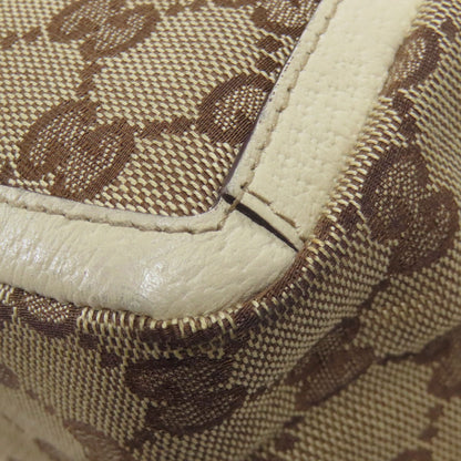 GUCCI 130989 Semi-Shoulder Bag one belt Shoulder Bag Canvas LeatherLadies [Used]