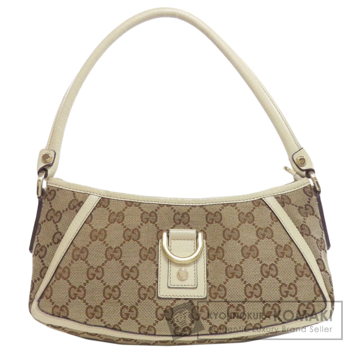 GUCCI 130989 Semi-Shoulder Bag one belt Shoulder Bag Canvas LeatherLadies [Used]