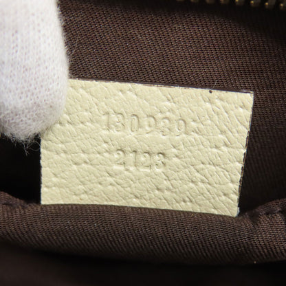 GUCCI 130989 Semi-Shoulder Bag one belt Shoulder Bag Canvas LeatherLadies [Used]