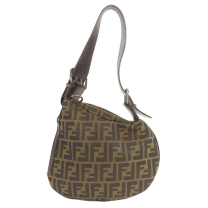 FENDI one belt zucca pattern Shoulder Bag Canvas Ladies [Used]