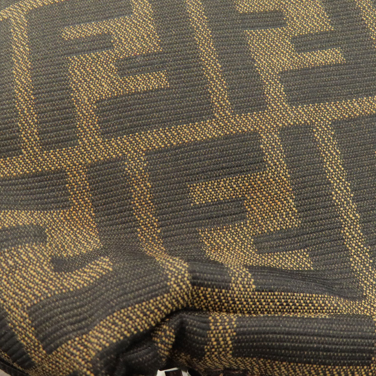 FENDI one belt zucca pattern Shoulder Bag Canvas Ladies [Used]