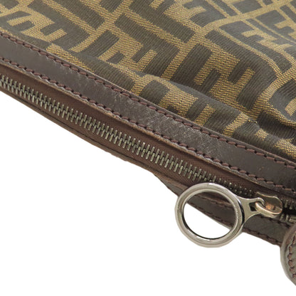 FENDI one belt zucca pattern Shoulder Bag Canvas Ladies [Used]