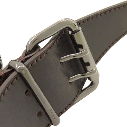 FENDI one belt zucca pattern Shoulder Bag Canvas Ladies [Used]