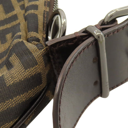 FENDI one belt zucca pattern Shoulder Bag Canvas Ladies [Used]