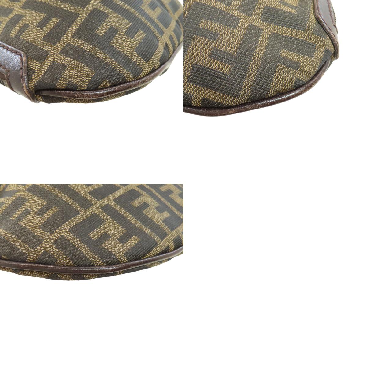 FENDI one belt zucca pattern Shoulder Bag Canvas Ladies [Used]