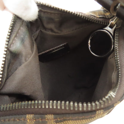 FENDI one belt zucca pattern Shoulder Bag Canvas Ladies [Used]