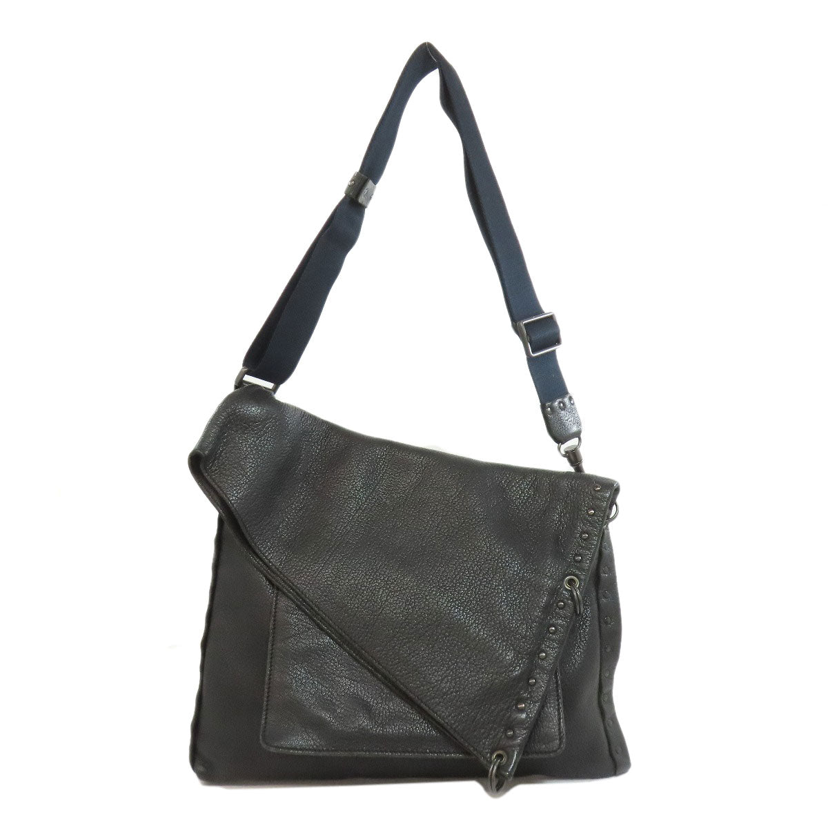 BOTTEGA VENETA Studs Shoulder Bag Leather Ladies [Used]