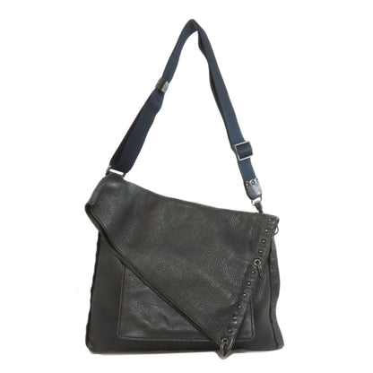 BOTTEGA VENETA Studs Shoulder Bag Leather Ladies [Used]