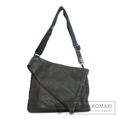 BOTTEGA VENETA Studs Shoulder Bag Leather Ladies [Used]